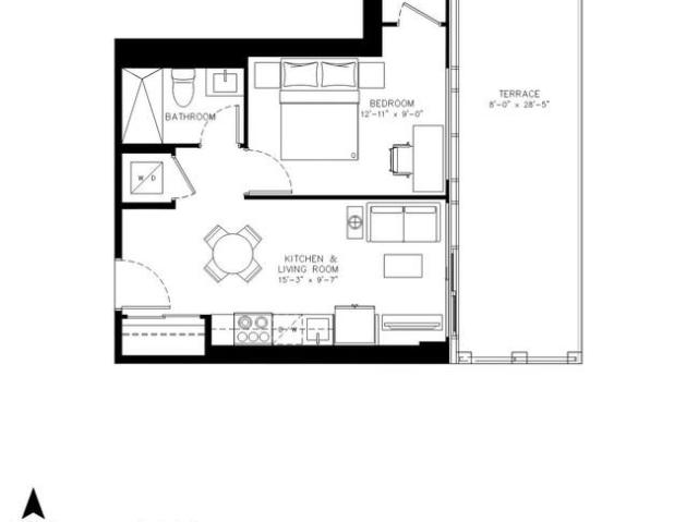 The Pacific 1 Bedroom Apartment for Rent at 2946 Dundas St W, Toronto, ON M6P 0C7 The Junction