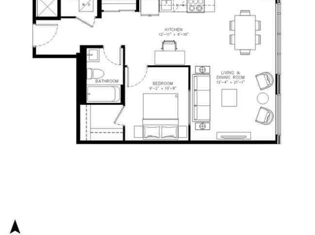 The Pacific 1 Bedroom Apartment for Rent at 2946 Dundas St W, Toronto, ON M6P 0C7 The Junction