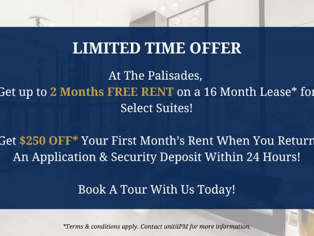 The Palisades 2 Bed 1 Bath [object Promise] for Rent