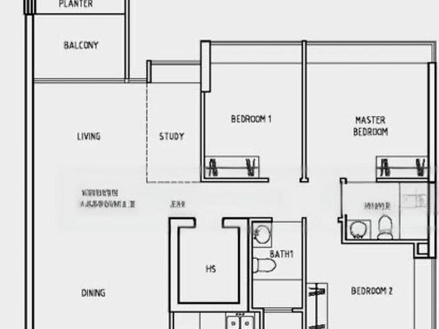 The Premiere @ Tampines. HDB 5 Rooms