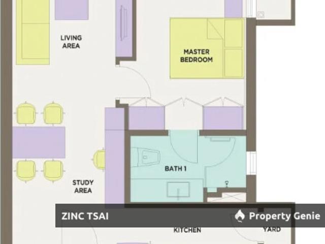 The Robertson Residences {Save RM 59,000} 7 mins walk to MRT Merdeka Station_4 mins drive to Lalaport BBCC