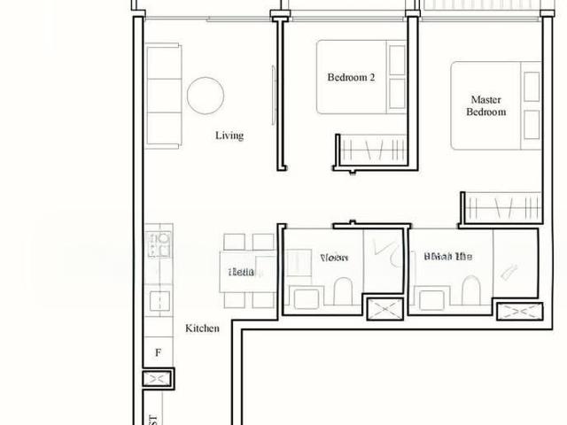The Reef At King’s Dock D4, Condominium