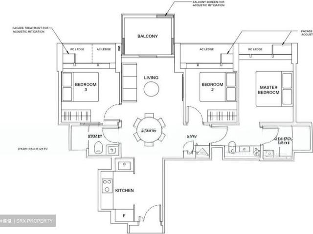 The Reserve Residences D21, Apartment