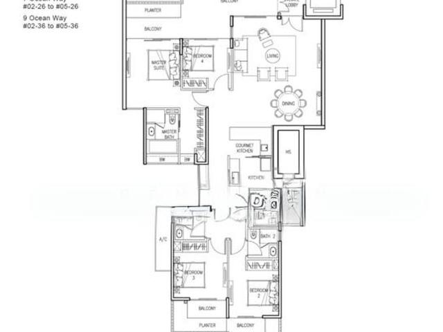 The Residences At W Singapore Sentosa Cove D4, Condominium
