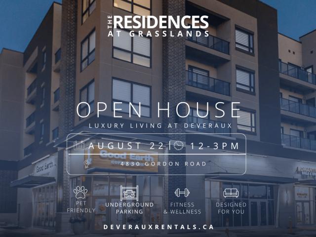 The Residences at Grasslands 1 Bedroom, 1 Bathroom + Den Apartment for Rent