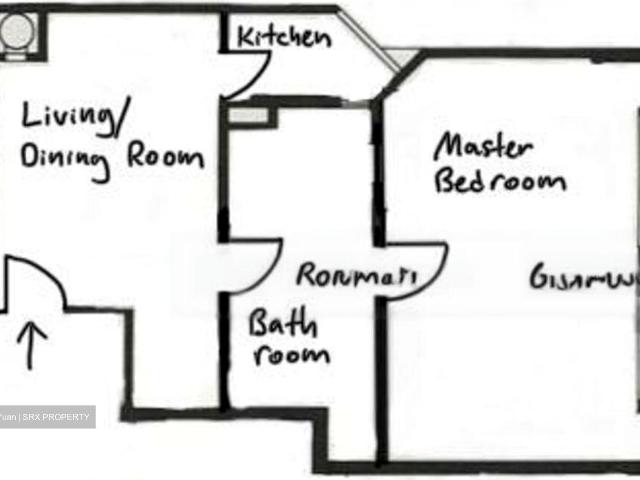 The Riverwalk / Apartments D1, Apartment