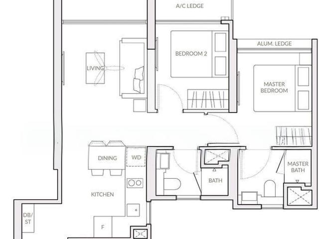 The Woodleigh Residences D13, Apartment