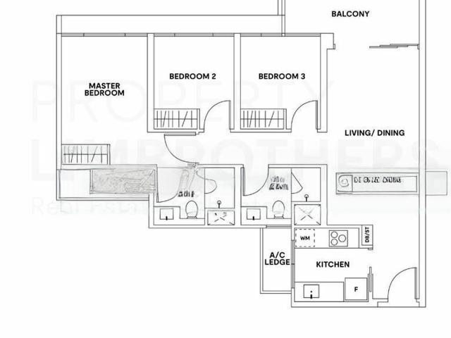 The Watergardens At Canberra D27, Apartment