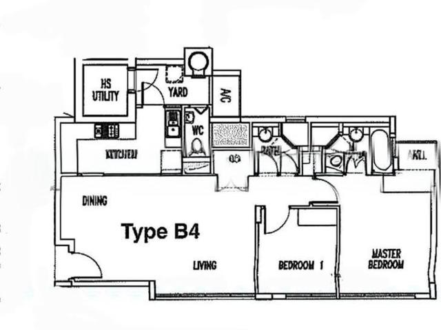 The Waterina D14, Apartment