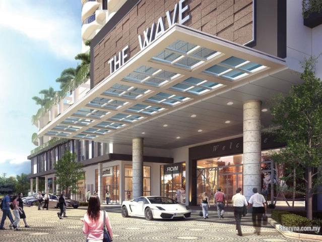 the wave, atlantis residence kota laksamana