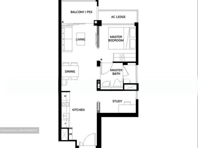 The Wisteria D27, Apartment