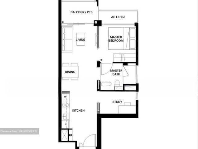 The Wisteria D27, Apartment