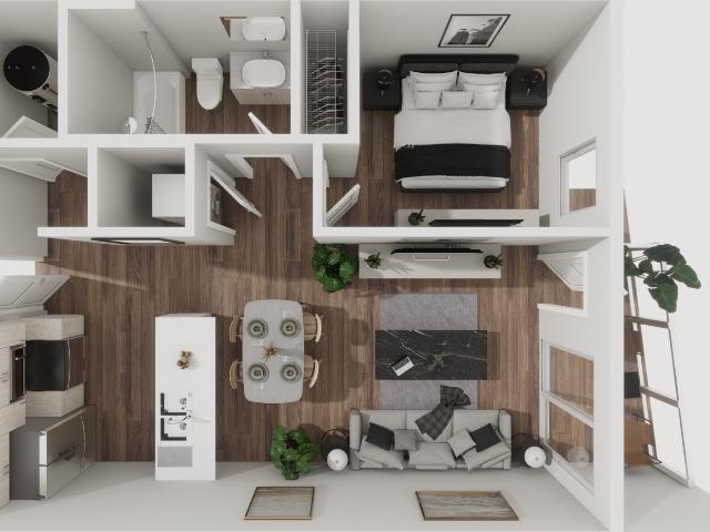 The Ted The Anzlo Apartment for Rent