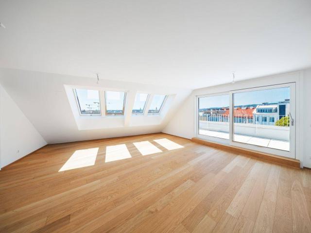THE TEMPTATION Dachgeschoss Maisonette mit 2 Terrassen + Balkon | 23 m² Freifläche, 3 Zimmer