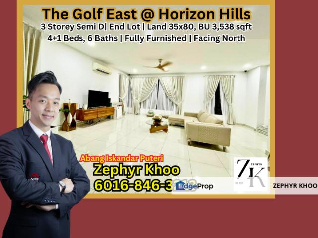 The Valley West @ Horizon Hills 2 Storey Terrace House End Lot For Sale
