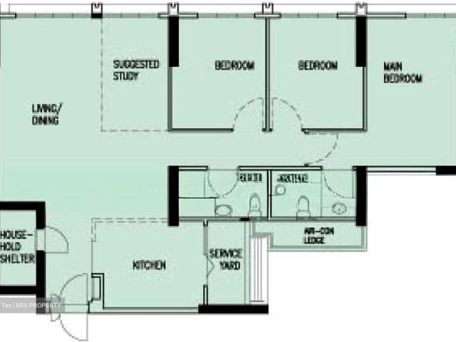 The Verandah @ Matilda Punggol, HDB 5 Rooms