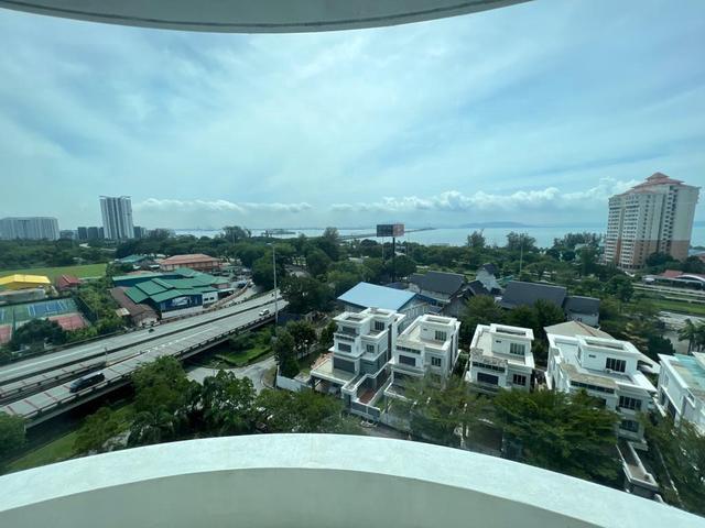 The View Sea View Furnished unit at Gelugor Penang for Rent