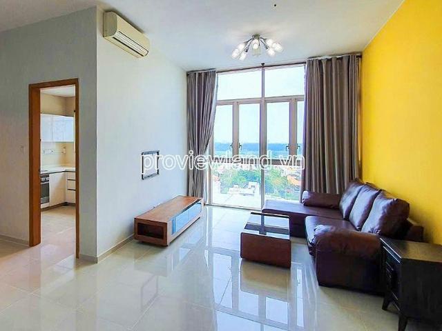 The Vista cho thuê căn hộ tầng thấp tháp T3 với 2 phòng ngủ nội thất dính tường