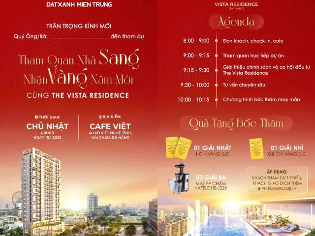 The Vista Residence Da Nang. Tọa độ vàng giữa lòng thành phố Đà Nẵng