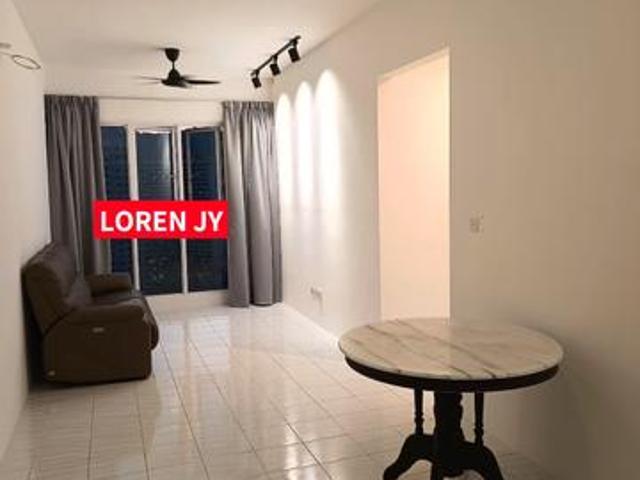 The Zen Gelugor 850sq Partially Furnished City View Unit For Rent