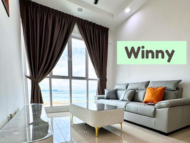 The Zen Seaview Fully Furnish 2CP Bayan Lepas Queensbay USM FTZ