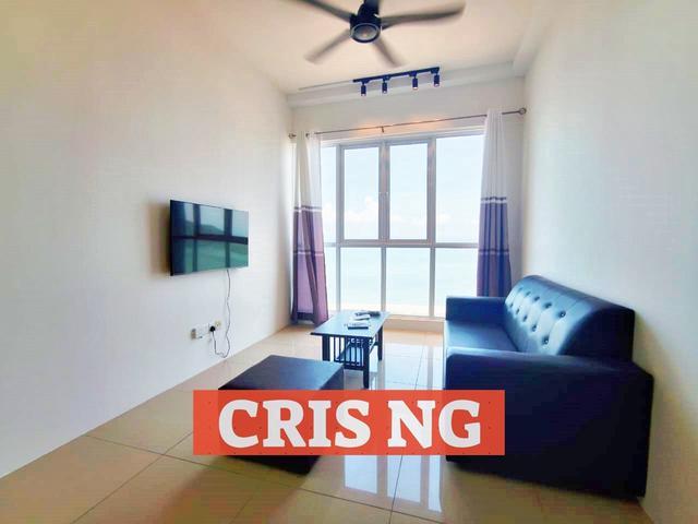 The Zen 850sf 2 CarPark SEAVIEW Fully Furnished Renovated CHEAPEST