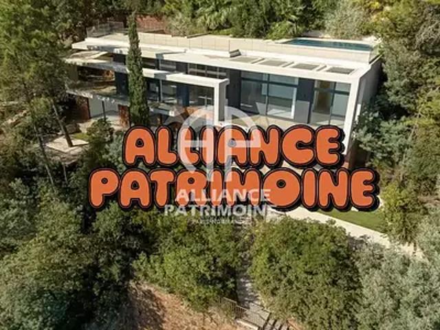 Théoule sur Mer 06590 Achat / Vente maison 7 pièces t7 piscine terrasse