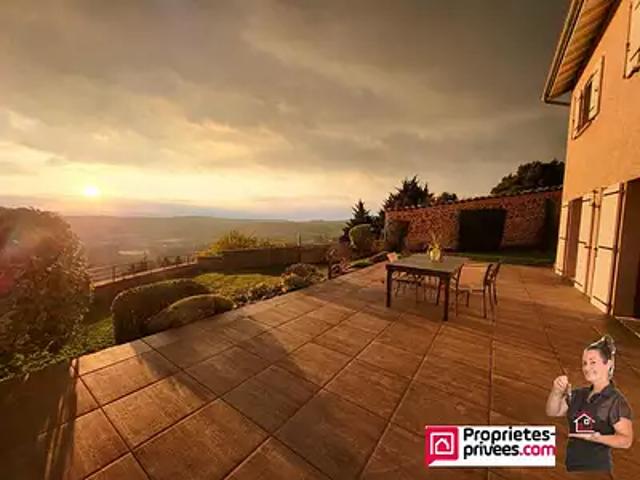 Thizy les Bourgs 69240 Achat / Vente maison 4 pièces t4 jardin terrasse
