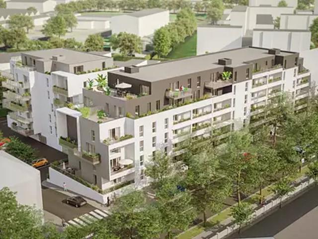Thionville 57100 Programme neuf appartement neuf à vendre t4 LMNP RT 2012