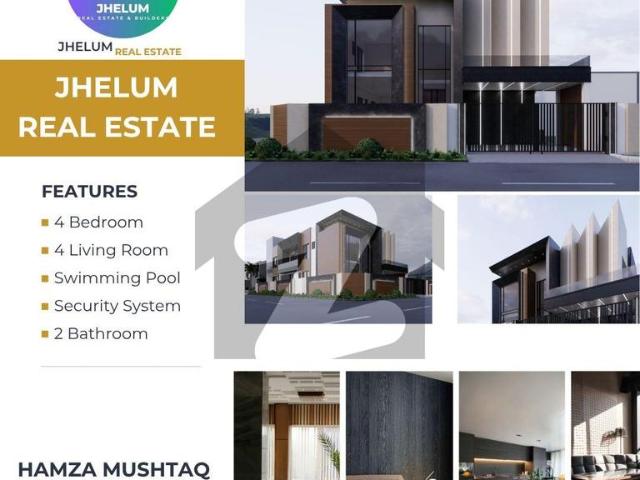 This Is My 1 Kanal Most Ultra Modern Design House With Basement And Swimming Pool Projact This Is Not For Sale Home And This Is My Dream And One And Only This Elegant Elevation Project In A Town Citi Housing Scheme