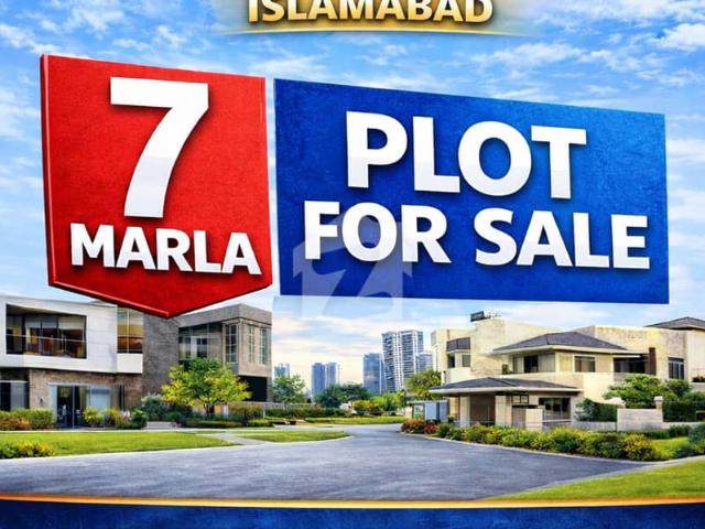 This Is Your Chance To Buy Residential Plot In Islamabad