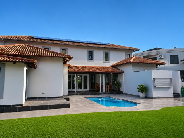 This Stunning Freestanding 3 bedroom Family Home In Seaward Estate, Ballito Offers The Perfect Blend Of Coastal Luxury, Space, And Modern Convenience