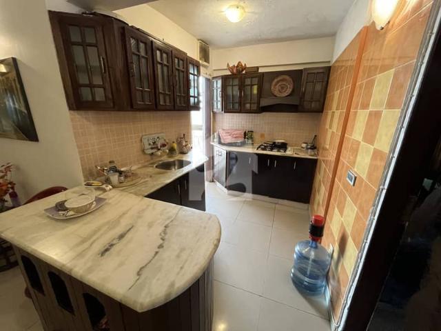 Three bed DD Apartment for sale in Big Bukhari Commercial corner building on 2nd floor