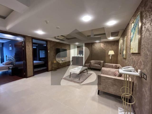 Three Bedroom Spacious 2100 Sq. Ft Apartment Furnished For Rent Available In Silver Oaks F 10 Islamabad