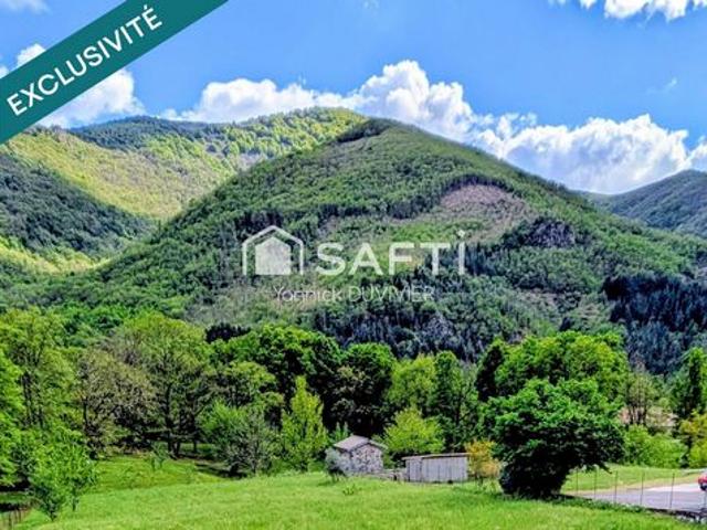 Thueyts – Maison avec vue panoramique et fort potentiel