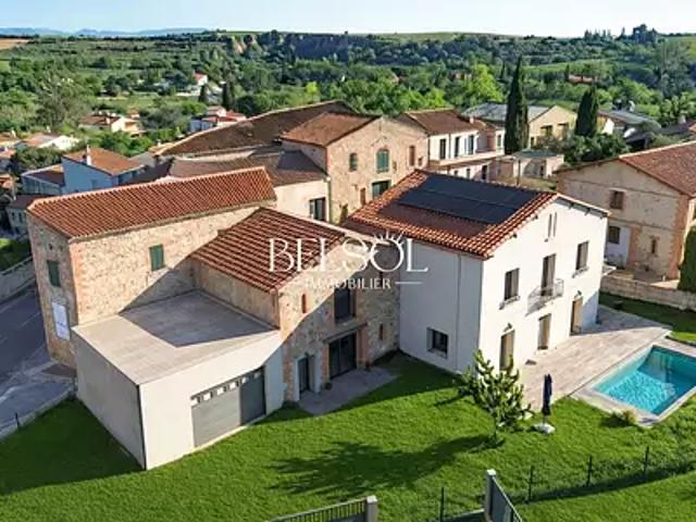 Thuir 66300 Achat / Vente maison 7 pièces t7 piscine