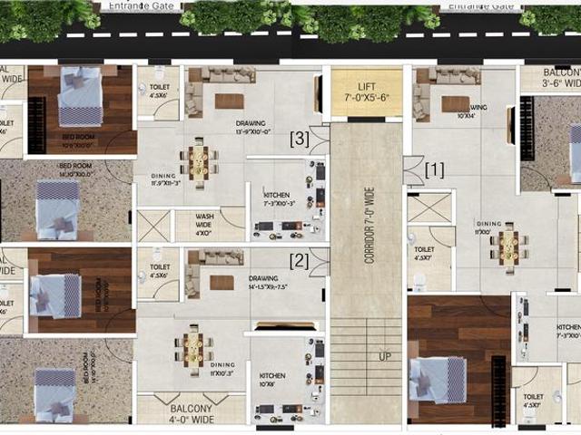 Thumukunta 2 BHK Apartment For Sale Secunderabad