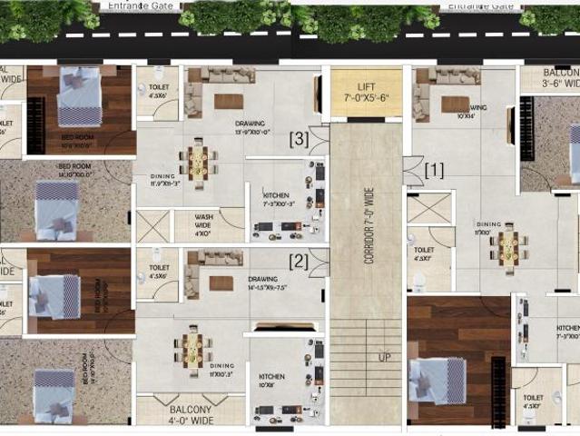Thumukunta 2 BHK Apartment For Sale Secunderabad