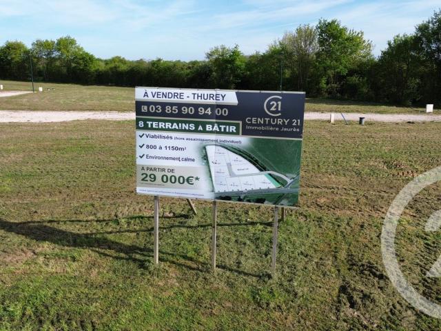 Thurey Vente Terrain 71
