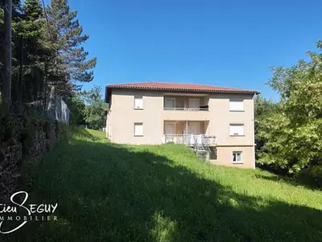 Thurins 69510 Achat / Vente appartement 3 pièces t3 au dernier étage balcon
