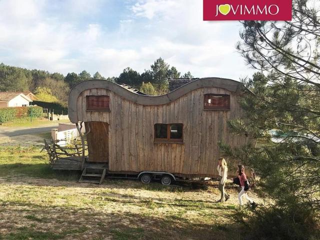 TINY HOUSE, OUVRAGE UNIQUE, BOIS SUPER ECOLO