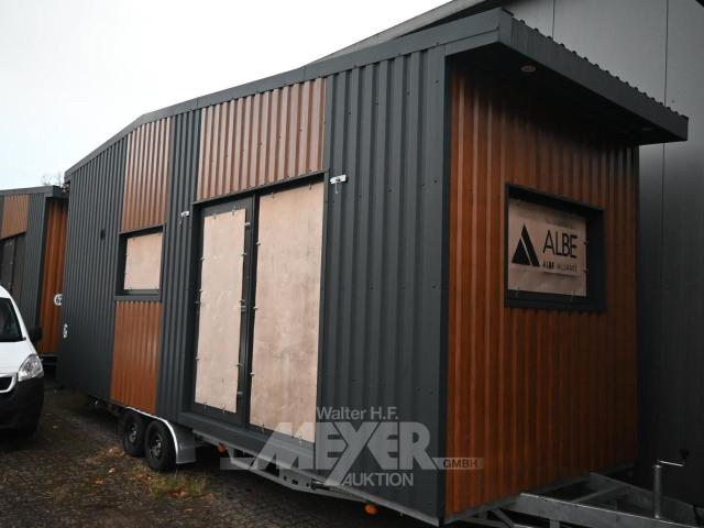 Tiny House Doppelloft auf Stahlchassis mit Straßenzulassung