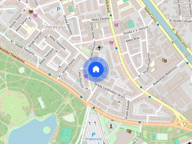 Tineretului 10'Metrou Parc TimpuriNoi Palatul Copiilor Calea Vacaresti