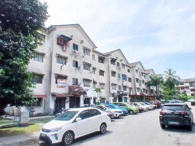 Tingkat 1 End Lot Flat Taman Alam Megah Seksyen 28 Shah Alam