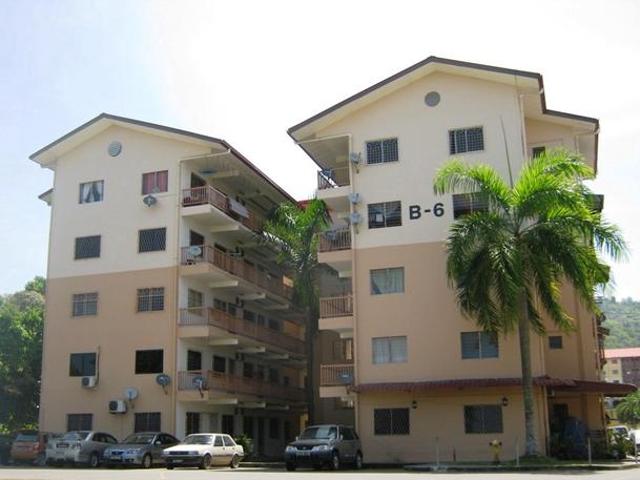Tingkat 2Corner UnitTelipok Ria Apartment
