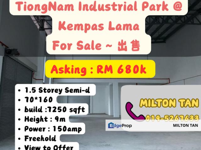 TIONG NAM BUSINESS PARK @ KEMPAS II
