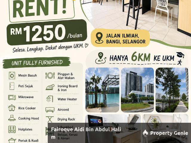 Tiara Imperio | Fully Furnish Studio Unit 4 Bedroom