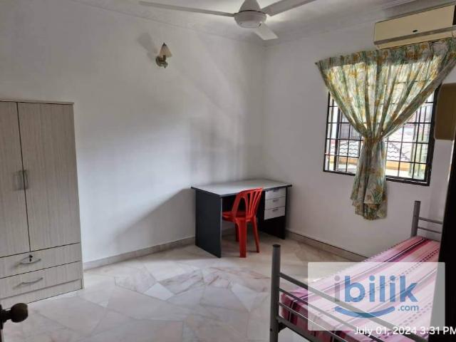 Tidy and Clean Room, Accessible via LRT with weekly housekeeping in Common Area