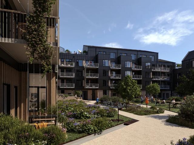 Tidsbegrænset udlejning af flot nybygget lejlighed i det eftertragtede Trægården projekt