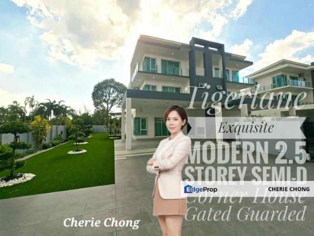 Tigerlane Exquisite Modern Freehold 2.5 Storey Semi D Corner House Gated Guarded